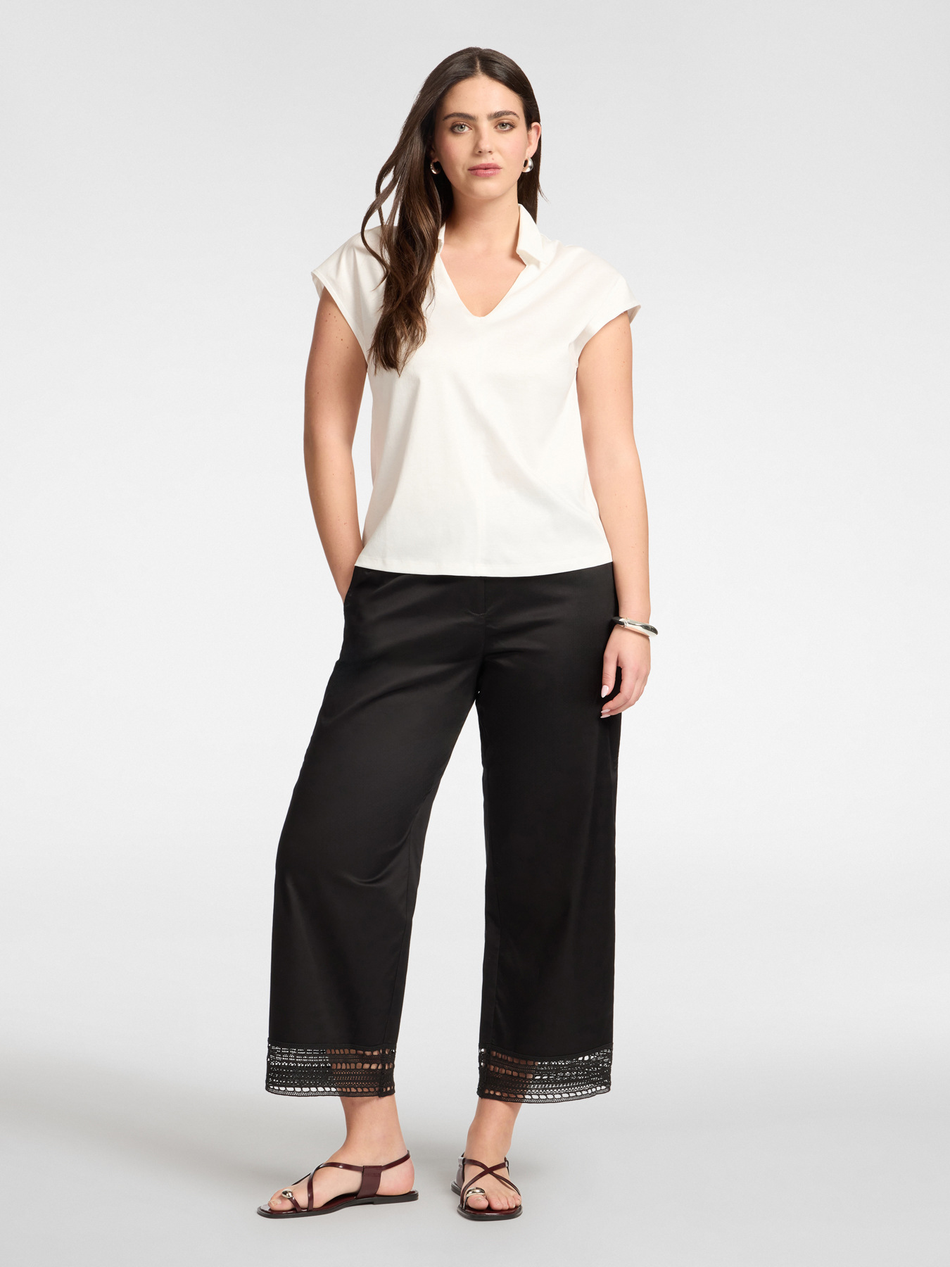 T-shirt avec col image number 2