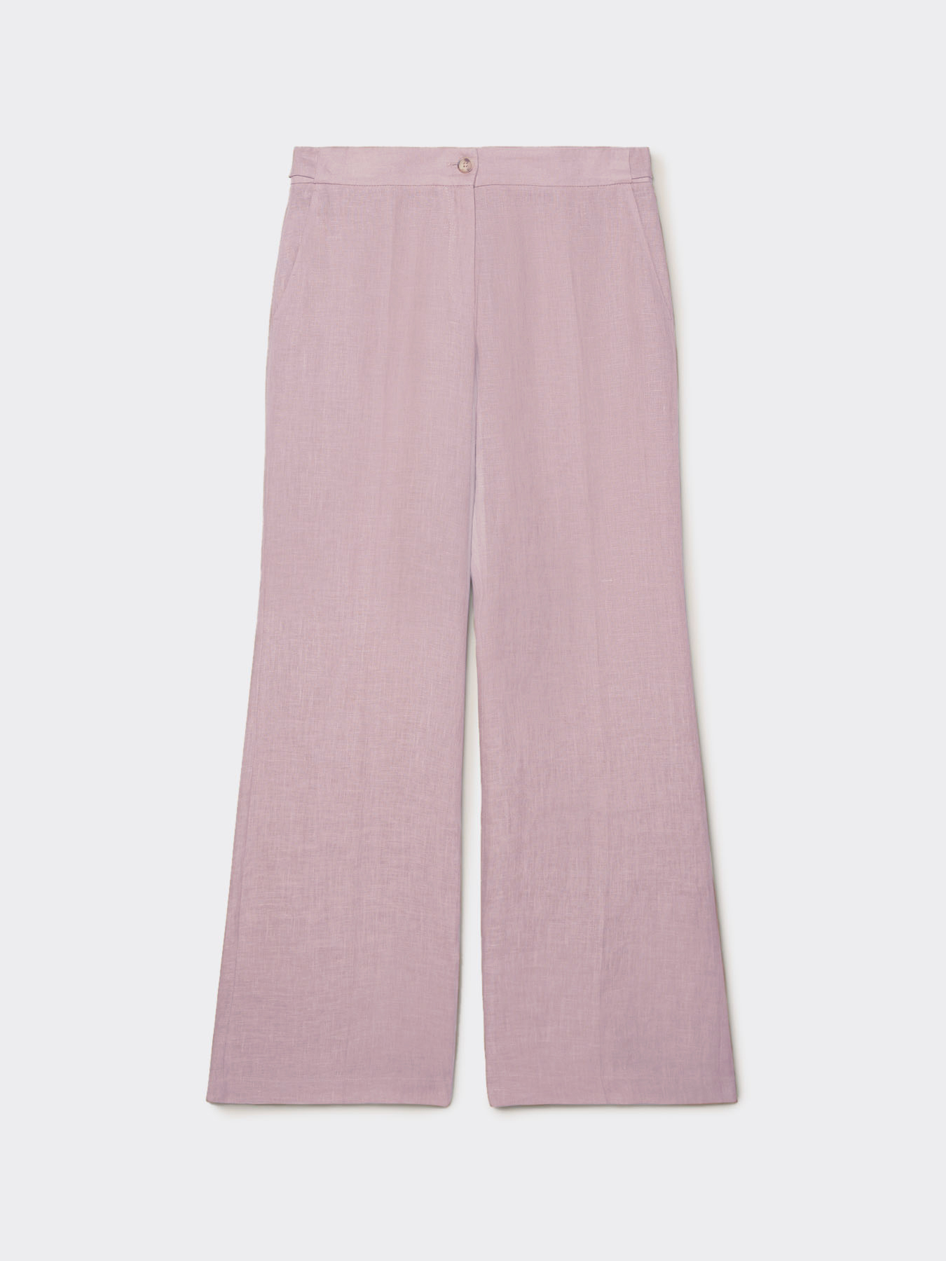 Pantaloni ampi in lino image number 4