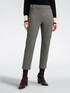 Pantalon slim jacquard court image number 2
