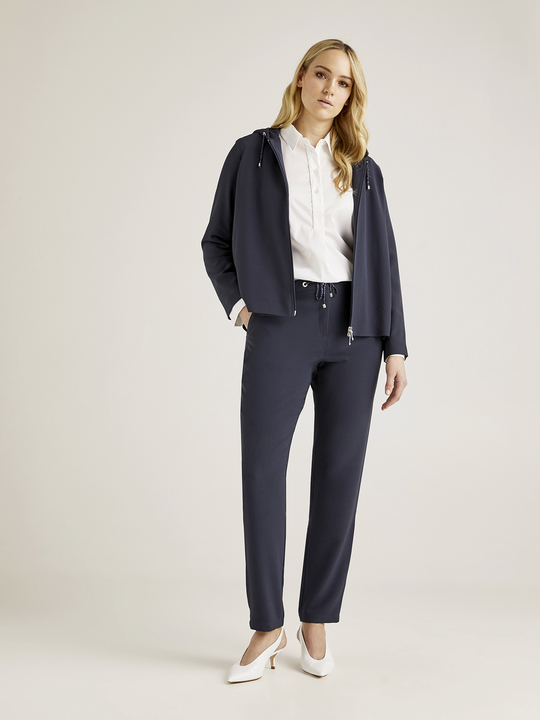 Elenamiro: Joggers in tessuto pregiato Azul_1