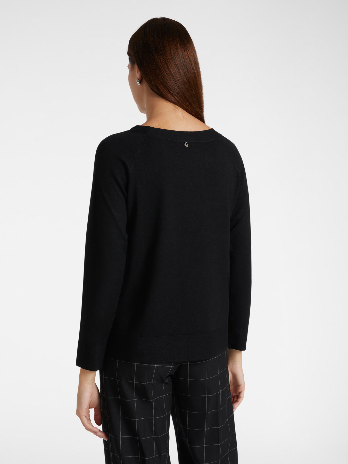 Basic-Pullover mit U-Boot-Ausschnitt image number 1