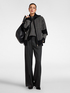 Cardigan a trecce con zip image number 2