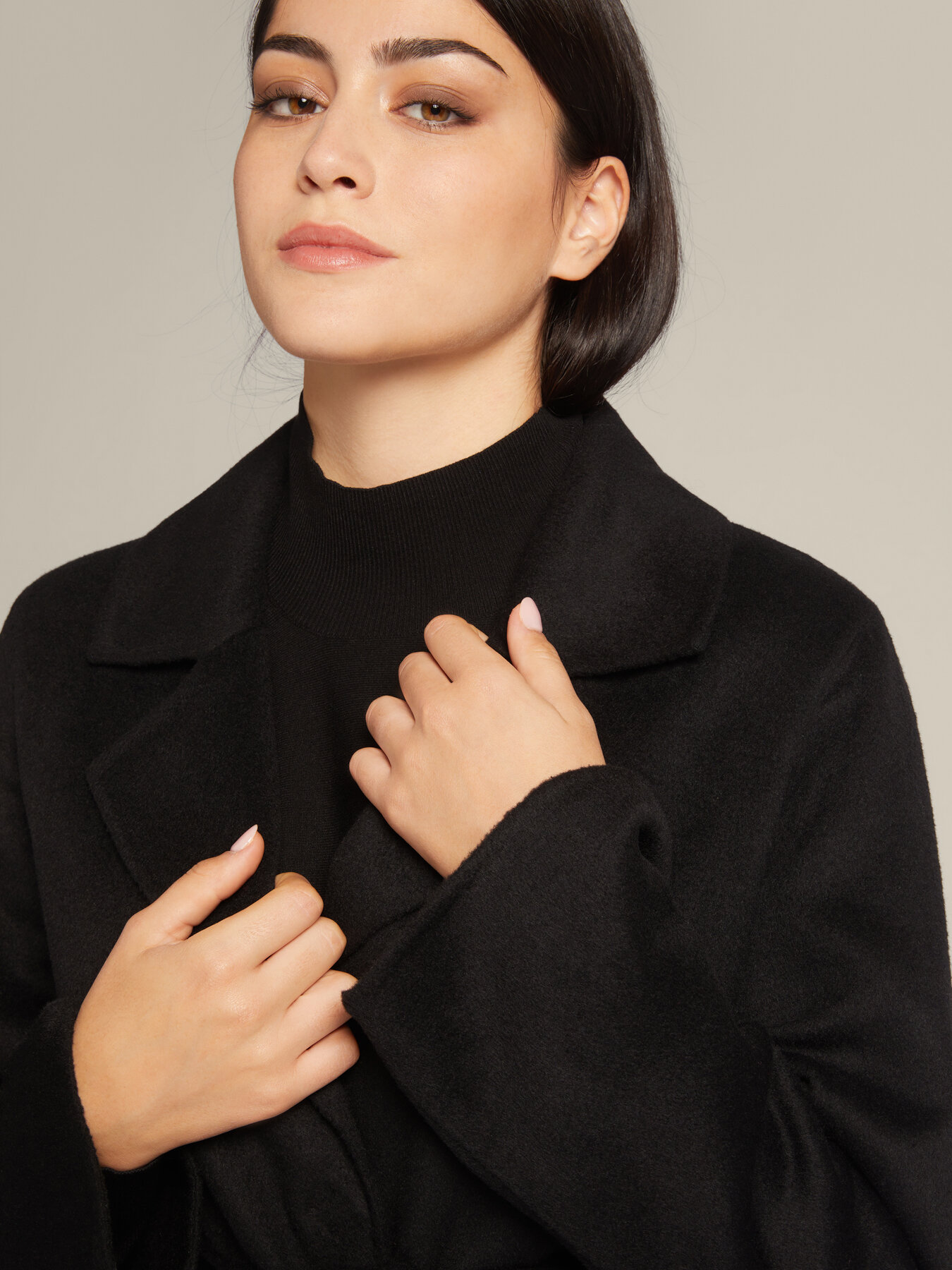 Cappotto in tessuto double image number 3