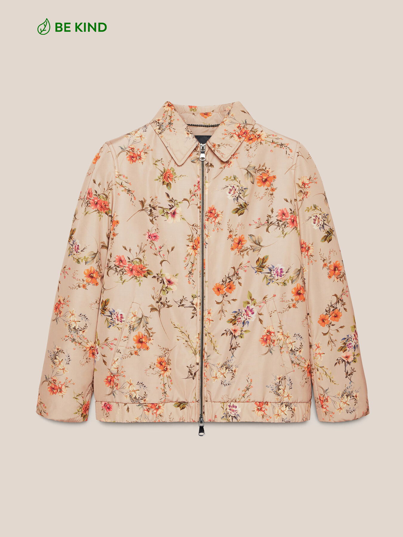Doudoune à Fleurs Attentif - Taille 36 (S) - Multicolore - Occasion Très Bon état - Parfaite Pour Toutes Les Occasions