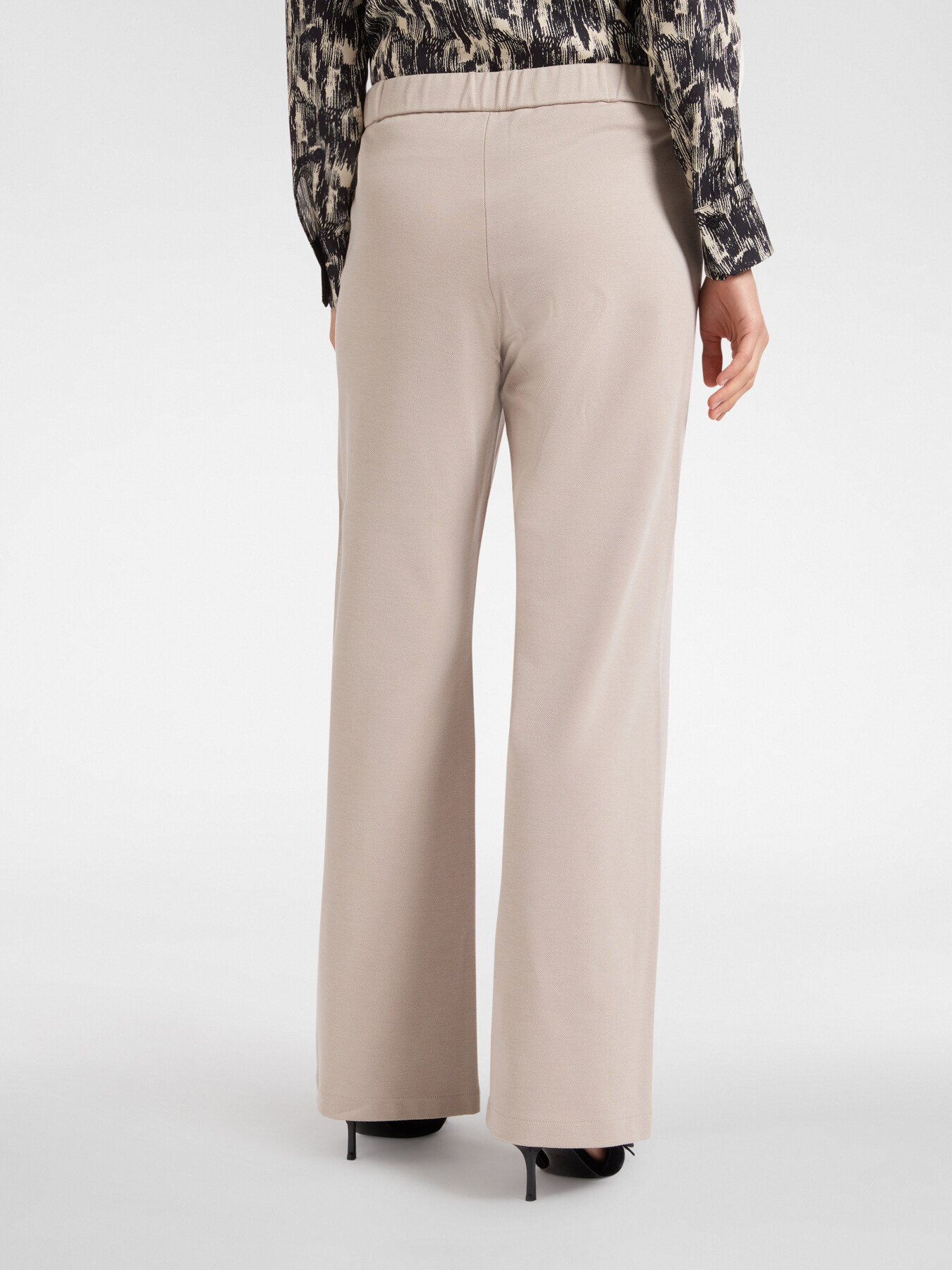 Pantaloni pull on in jersey image number 1