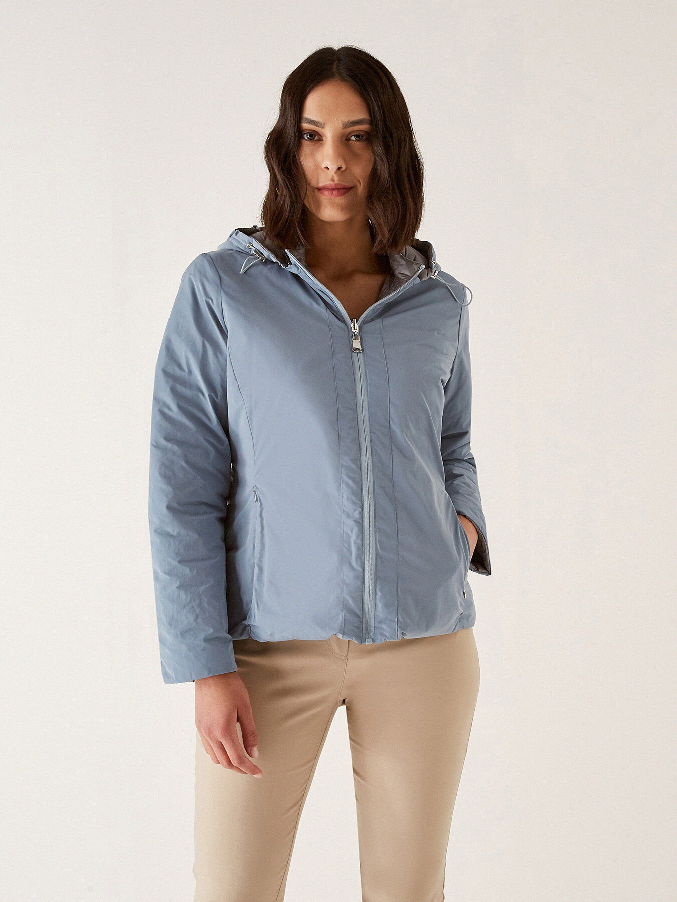 Piumino leggero reversibile image number 3