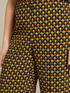 Pantalones de viscosa ECOVERO&trade; estampada image number 3