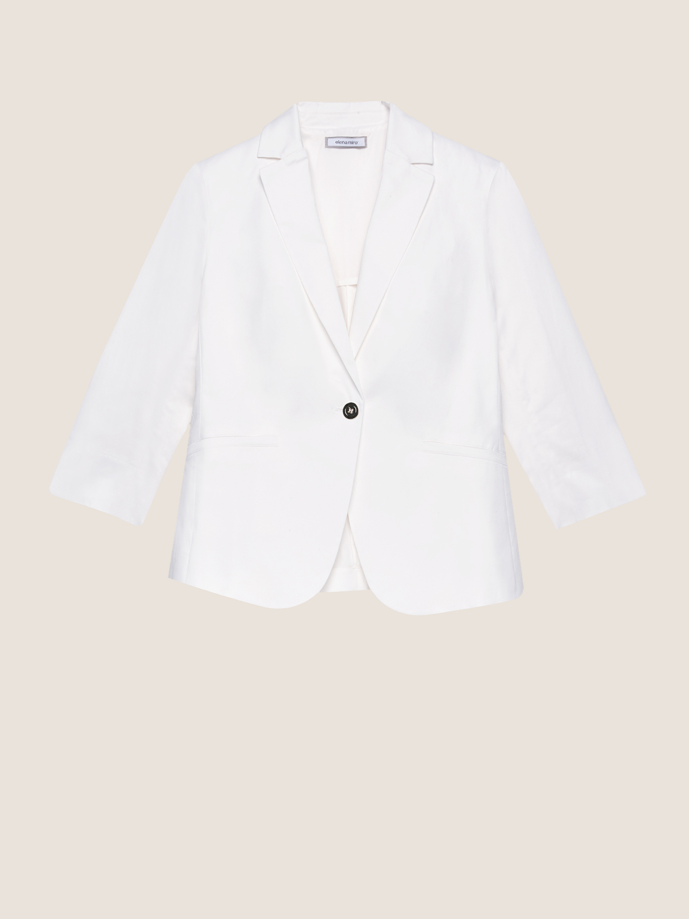 Giacca blazer in raso image number 3