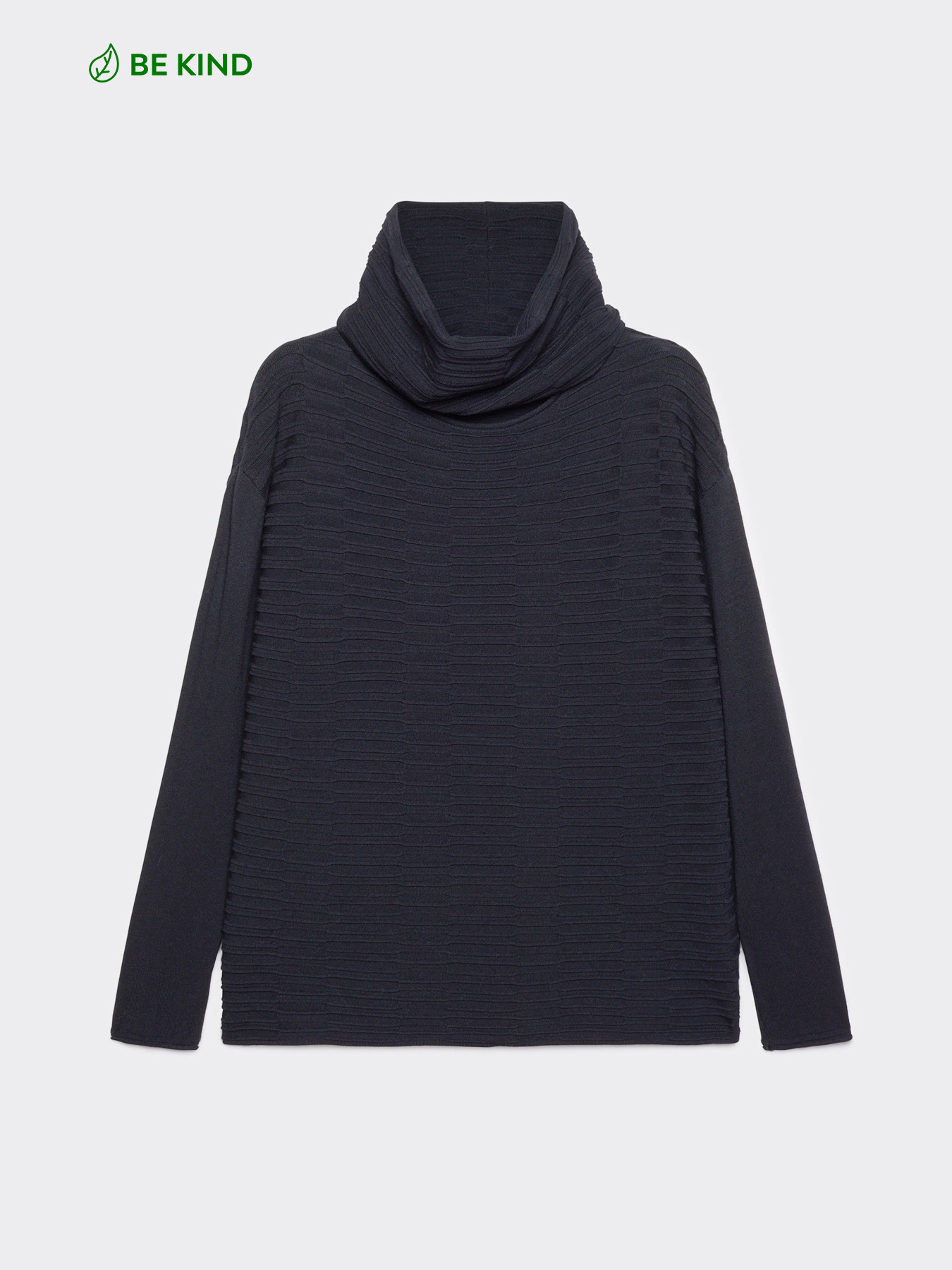 Pull à côtes en viscose LENZING™ ECOVERO™ image number 4