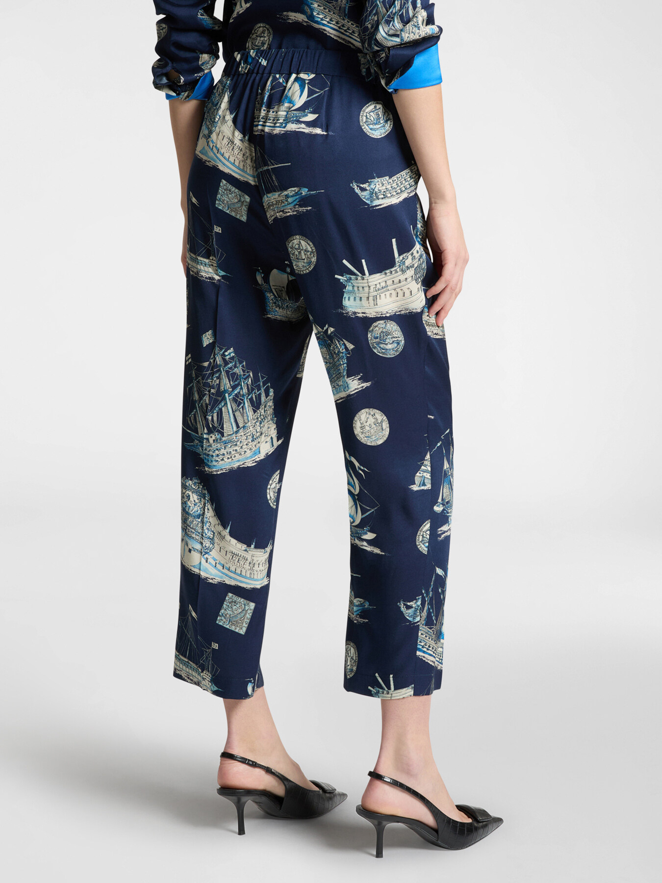 Pantaloni dalla stampa veliero image number 1