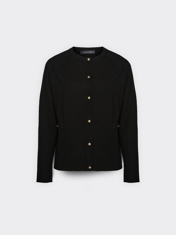 Cardigan en viscose avec poches