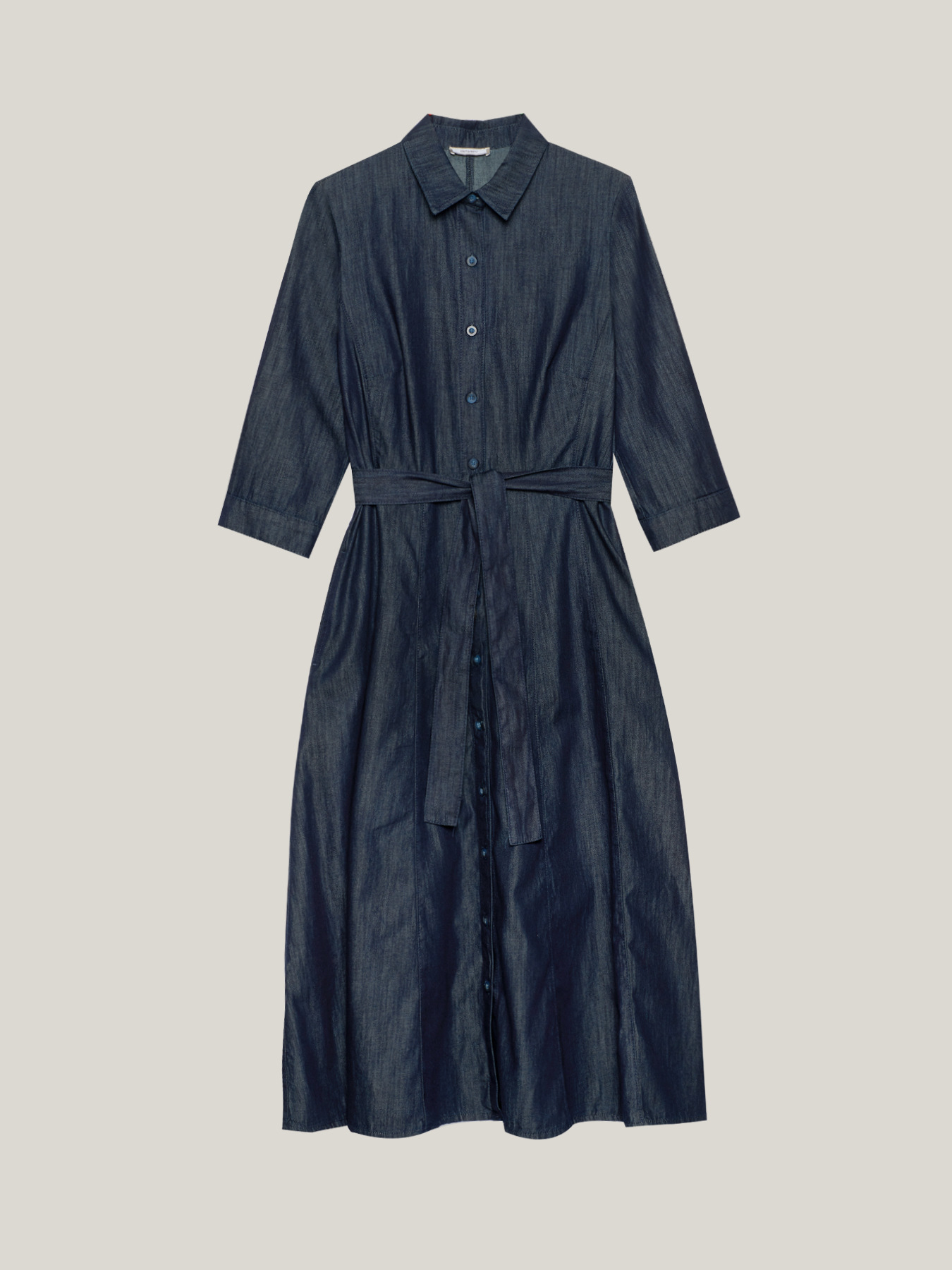 Robe chemisier en denim image number 3