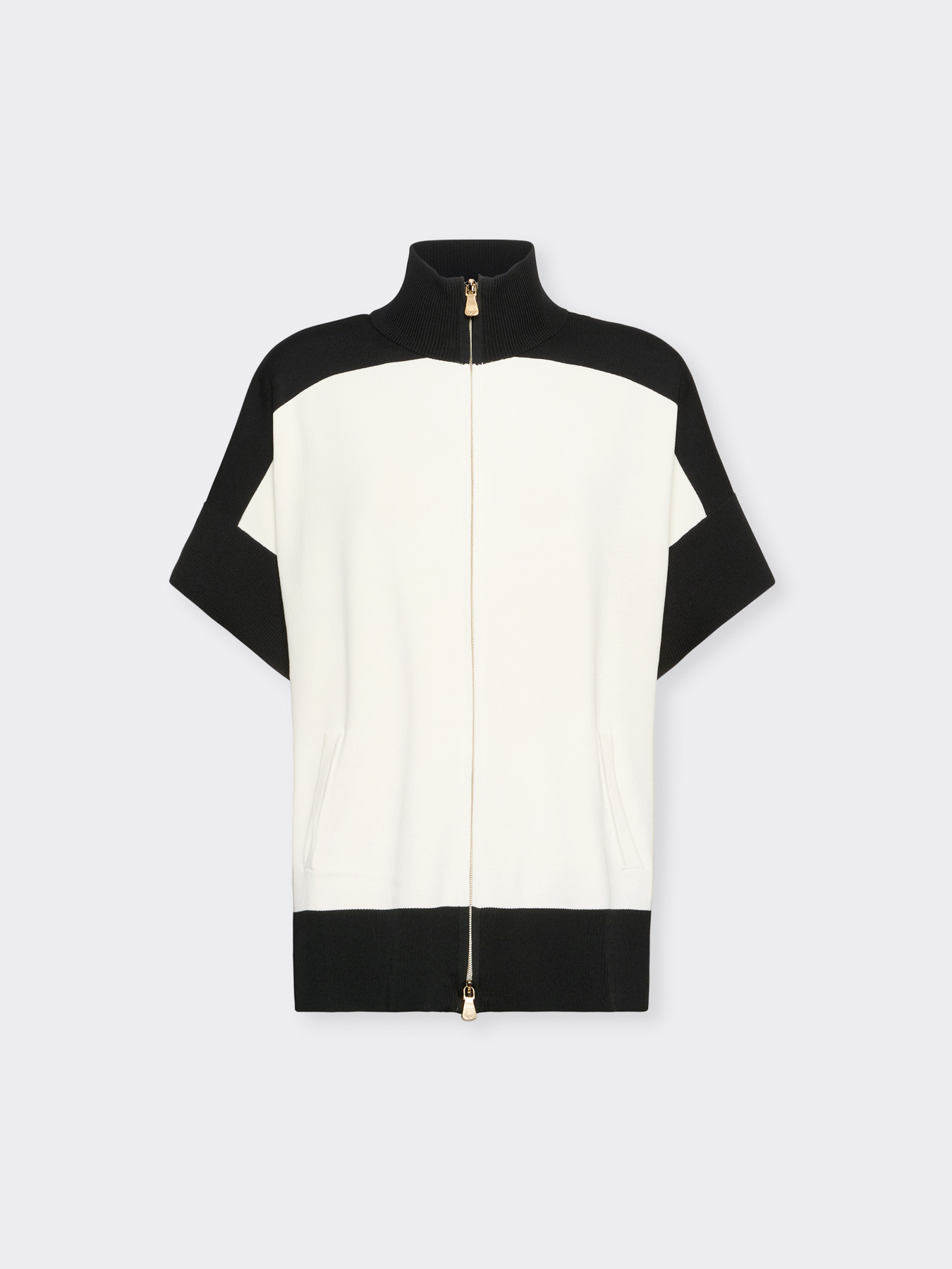 Short sleeve viscose blend cardigan image number 4