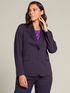 Jacquard fabric blazer image number 2