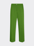 Pantalon cropped en gabardine image number 4