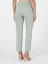 Compact cotton slim trousers image number 1