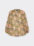 Bedruckte Bluse aus Baumwoll-Musselin image number 4