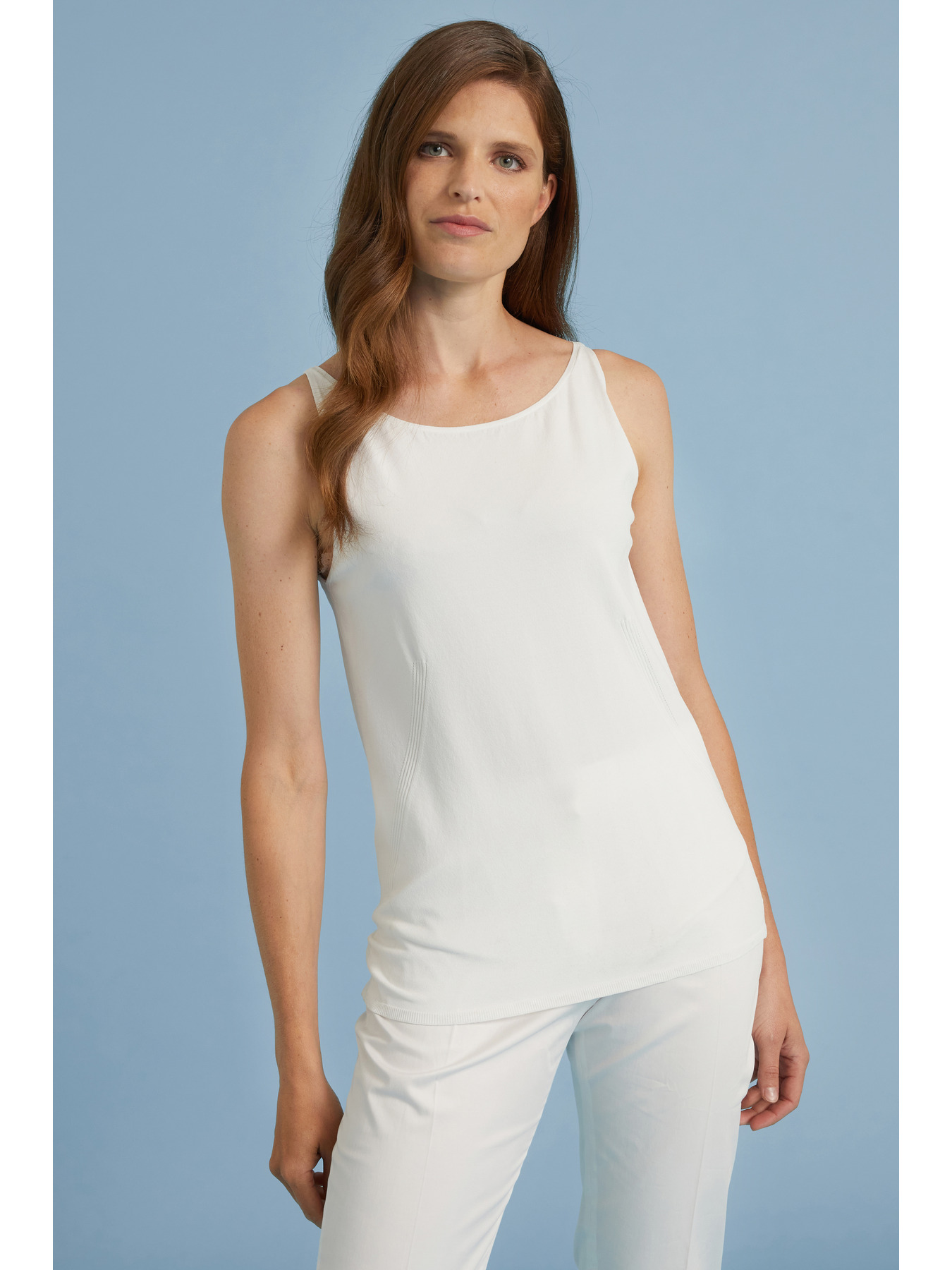 Crepe viscose tricot top image number 0