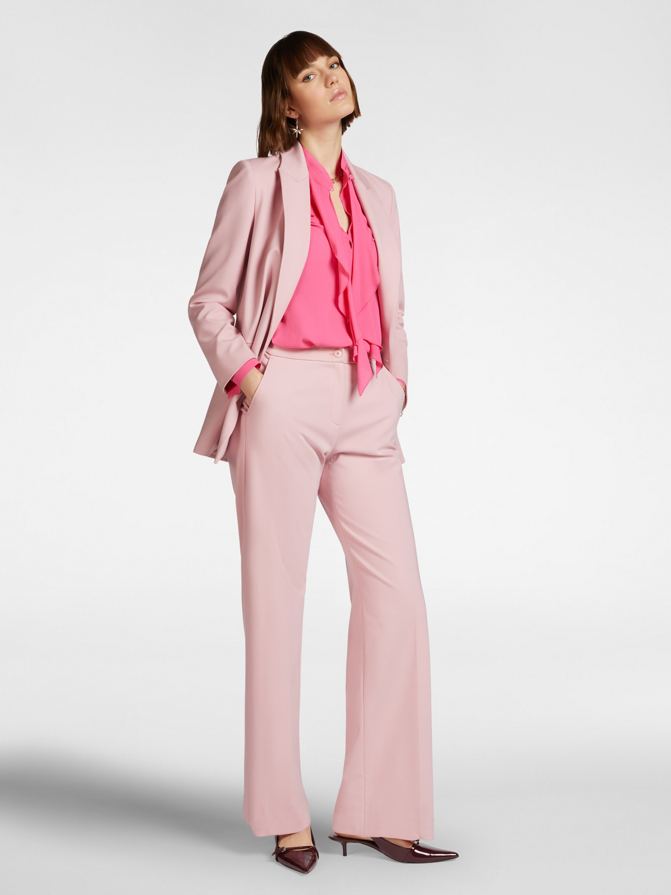 Blazer doppio petto in punto Milano image number 6