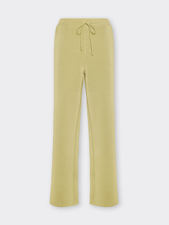 Pantalon palazzo en scuba