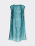 Long printed blouse image number 4