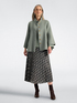 Caban en double m&eacute;lange laine image number 2