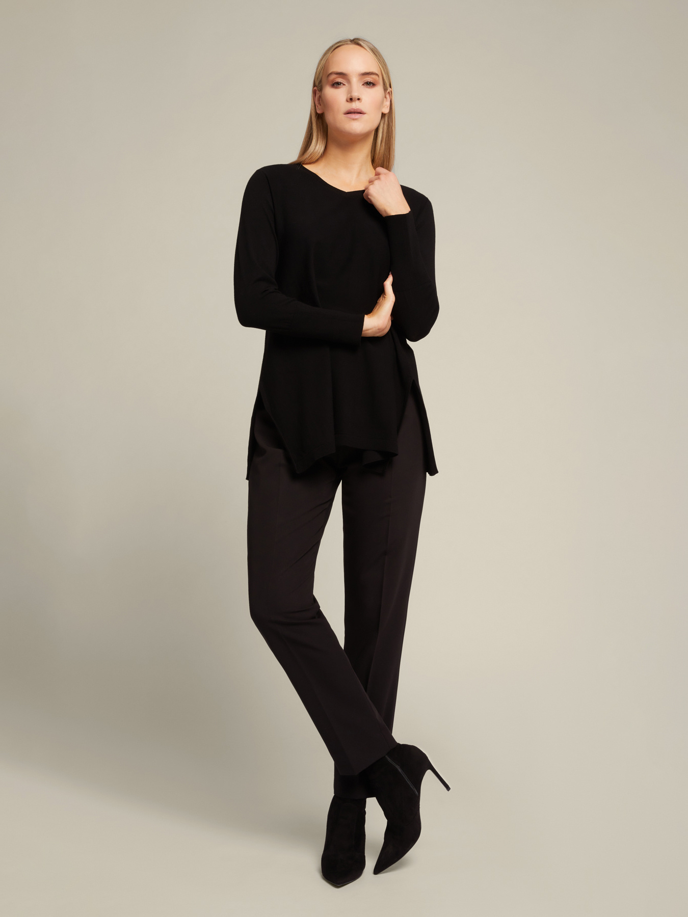 Jersey amplio de viscosa confort image number 0