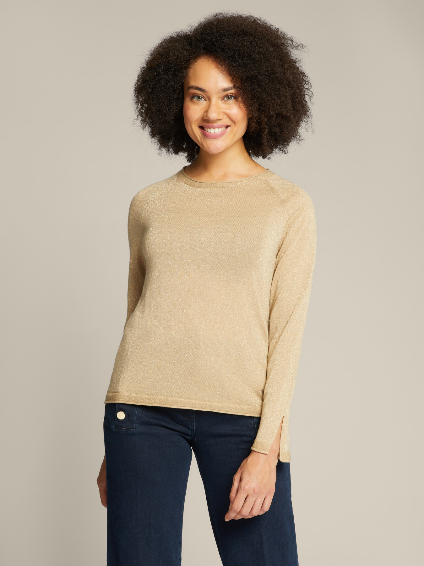 Pullover mit rundem Ausschnitt image number 2