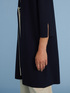 CREPE VISCOSE TRICOT DUSTER COAT image number 2