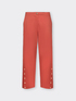 Hose aus Gabardine mit Kn&ouml;pfen image number 4