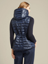 Quilted recycled nylon sleeveless jacket image number 1
