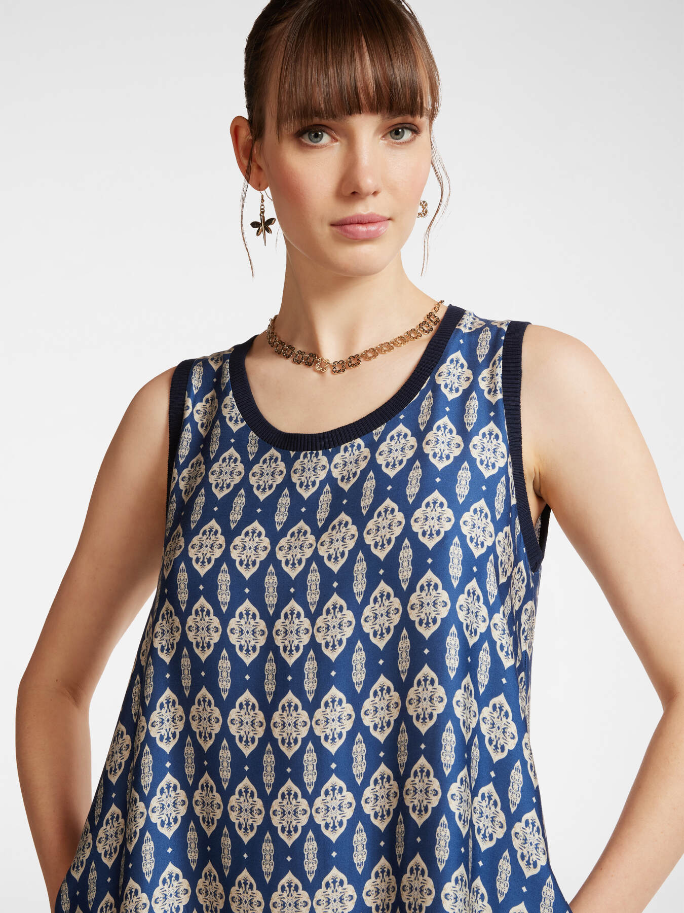 Kleid mit Ethno-Druck image number 2