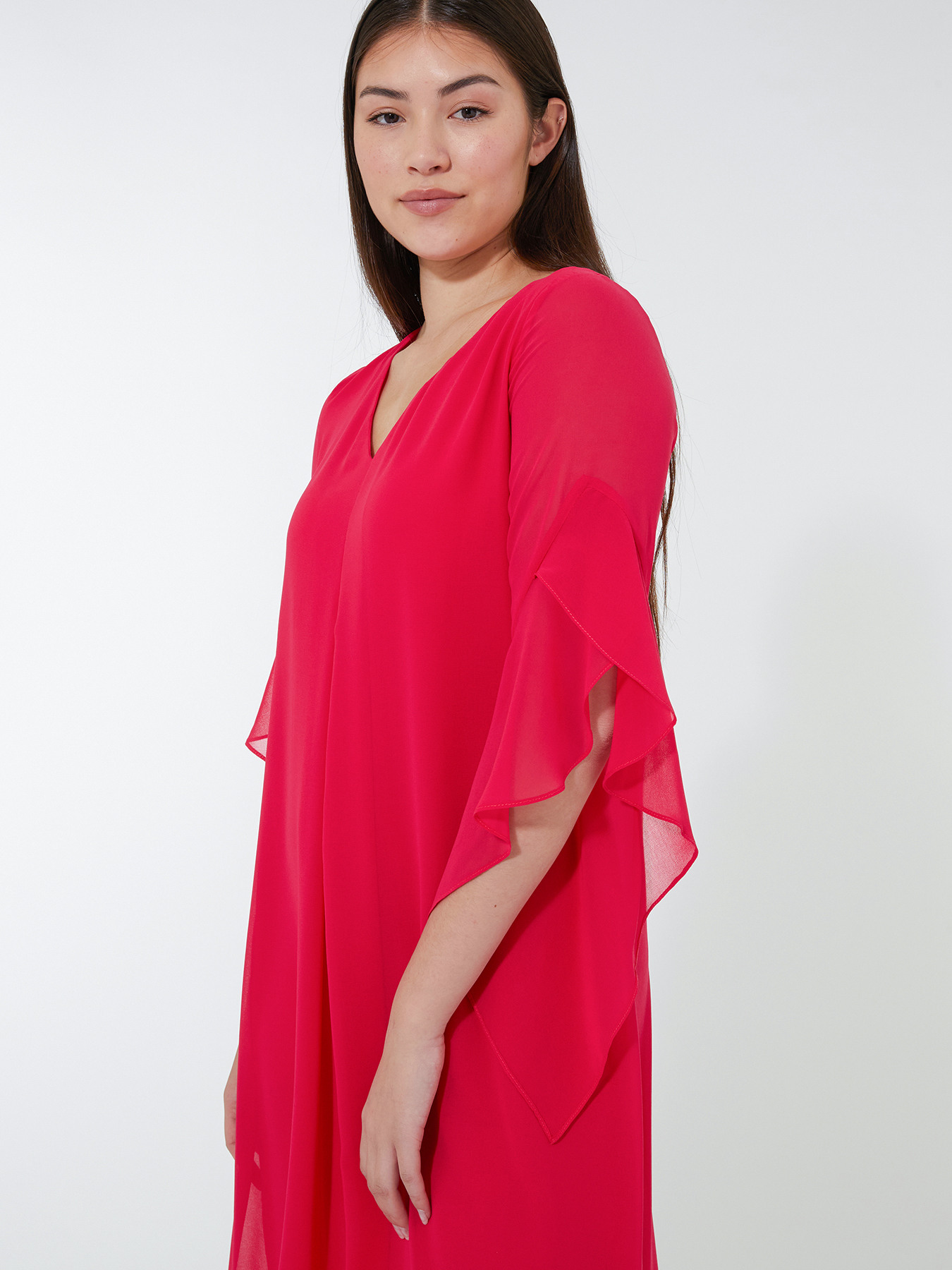 Abito elegante con maniche svasate image number 3