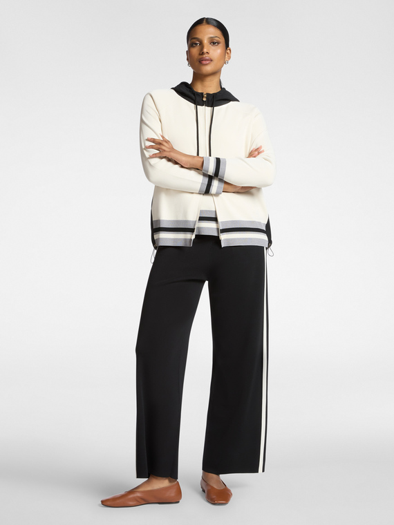 Viscose blend palazzo pants