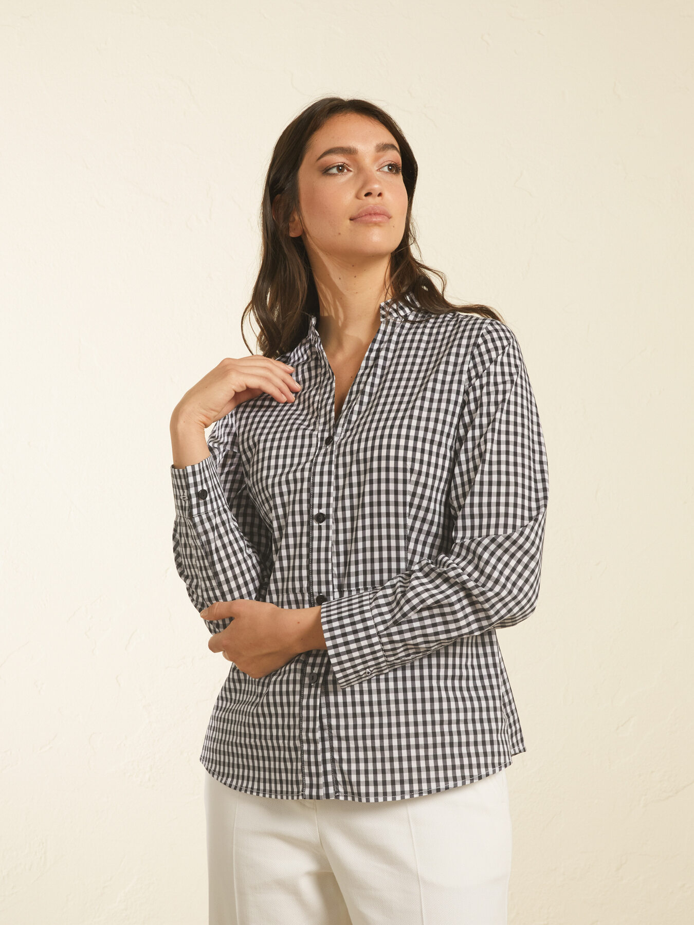 Gingham shirt image number 2