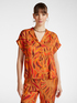 Shirt with foliage print image number 0