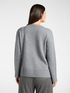 Pull ras du cou en pure laine avec broderie image number 1