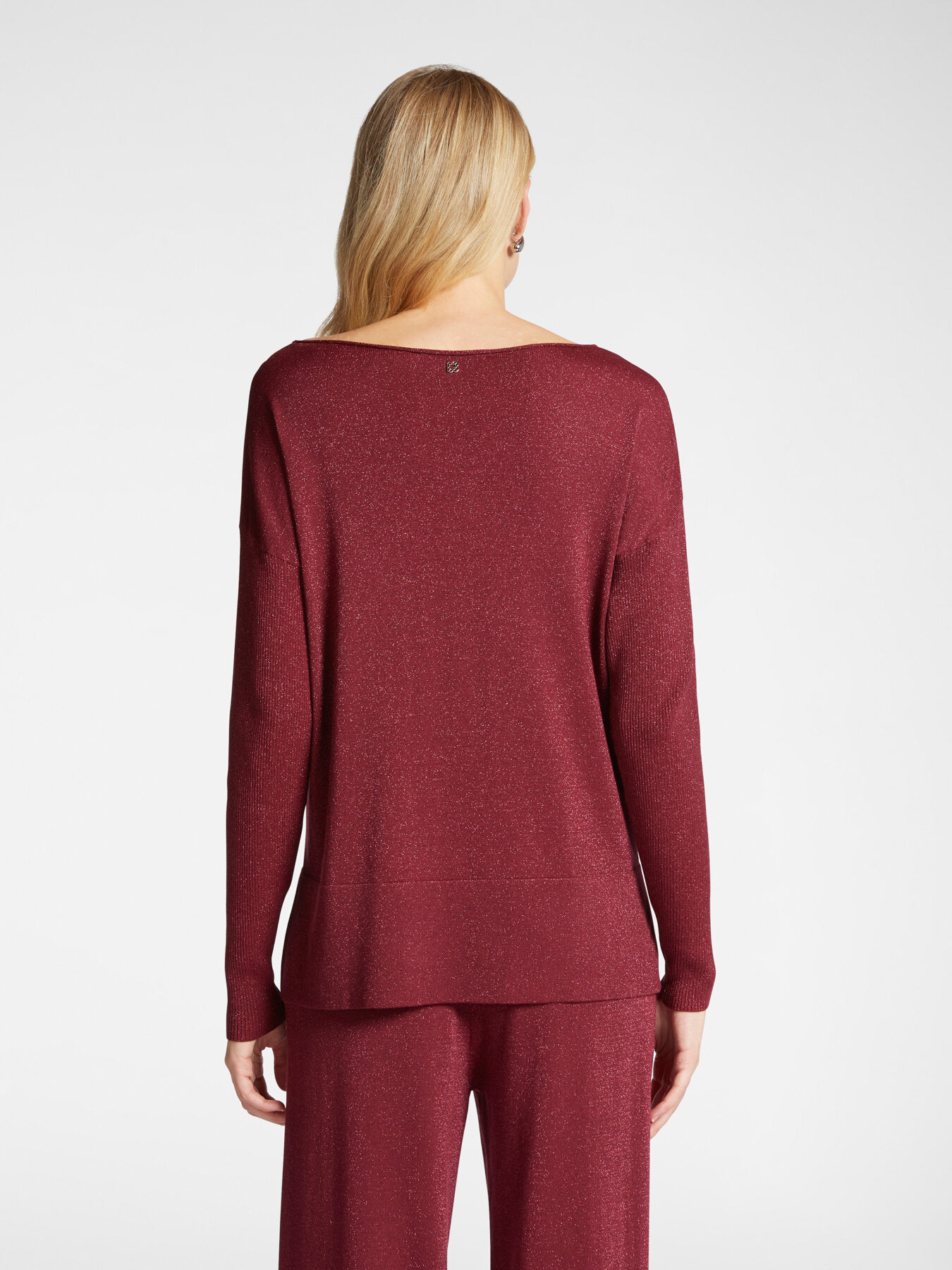 Camisola lurex de viscose LENZING&trade; ECOVERO&trade; image number 1