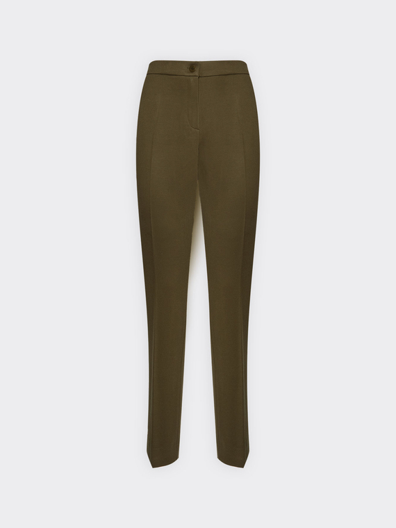 Pantaloni in jersey misto viscosa