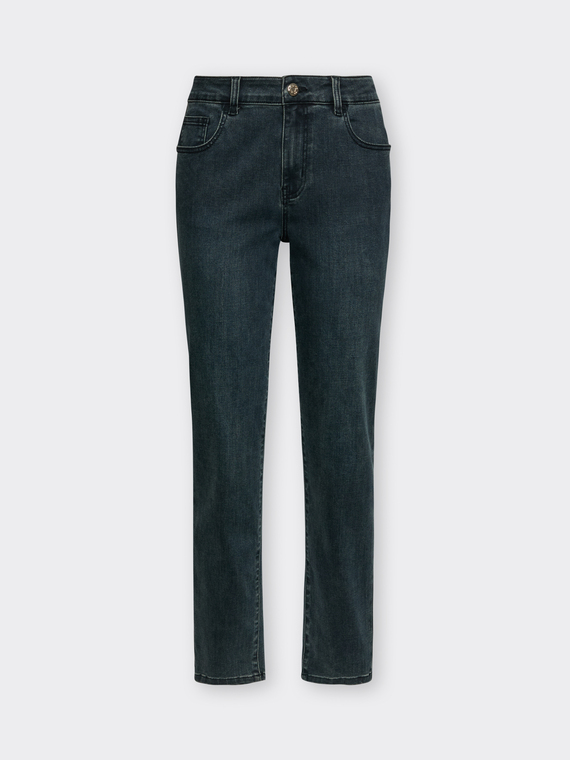 Jean skinny &laquo; Helena &raquo; en denim d&eacute;lav&eacute;