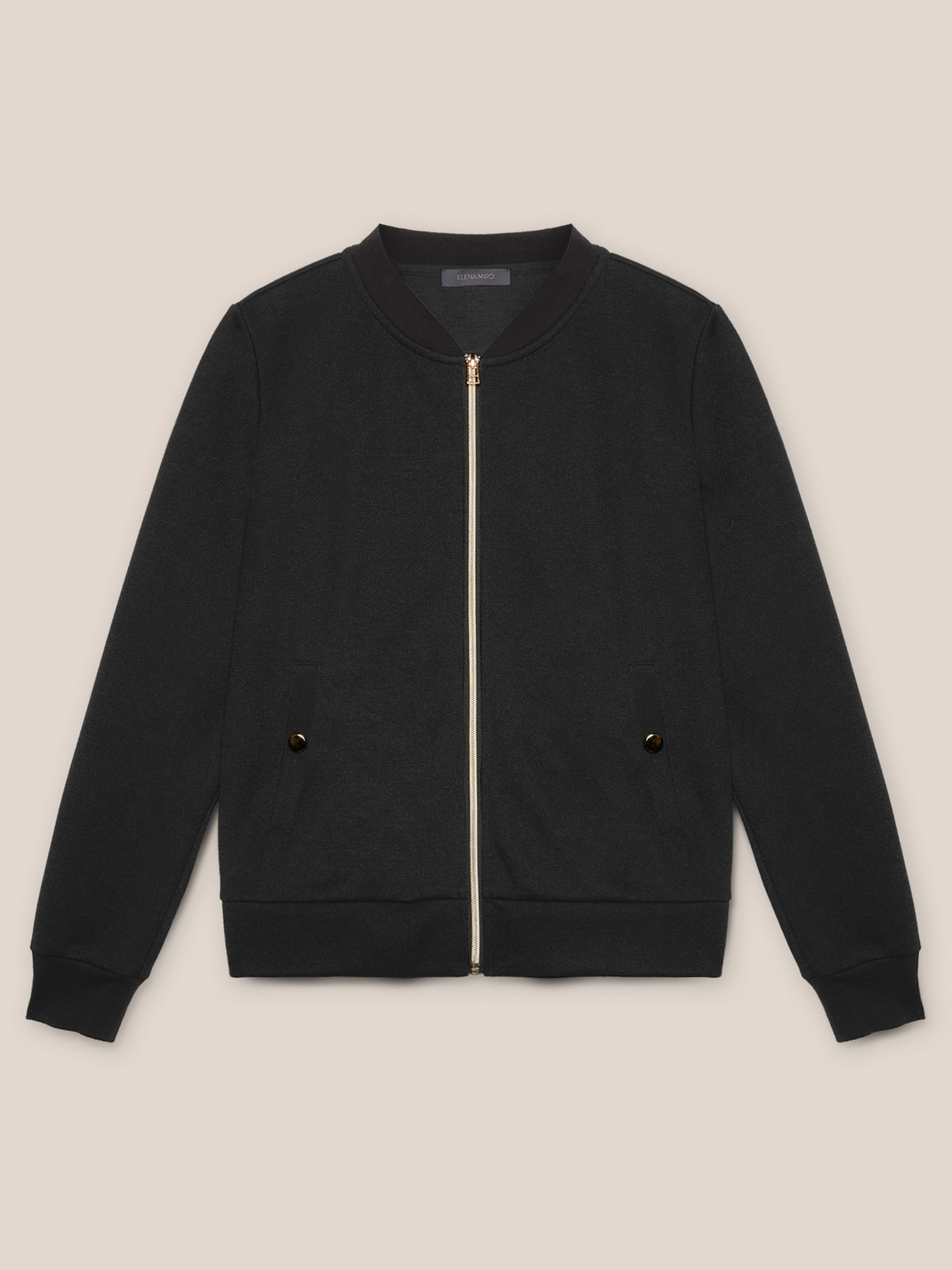 Sweatshirt with zip image number 4