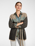 Wool cardigan with belt image number 0