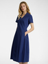 Flared cotton dress image number 2