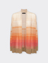 Cardigan mit nuancierten Streifen image number 4