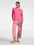 Pantalones estampados de viscosa image number 0