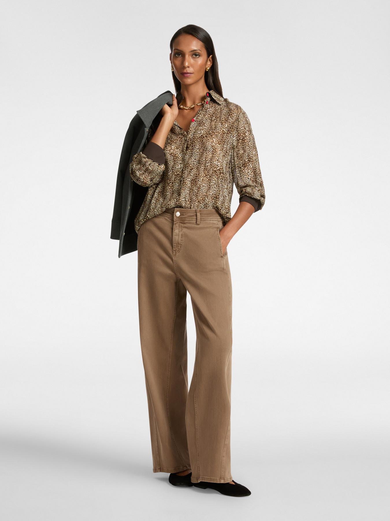 Animal print shirt image number 2