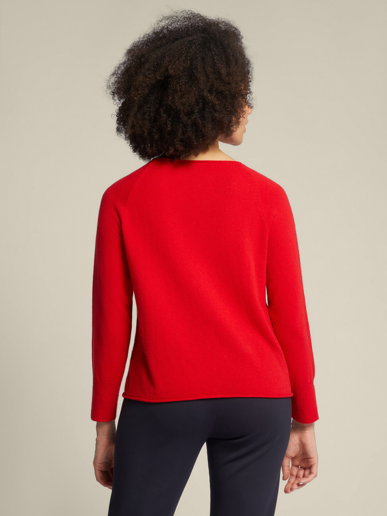 Sweater with drop opening in front image number 2