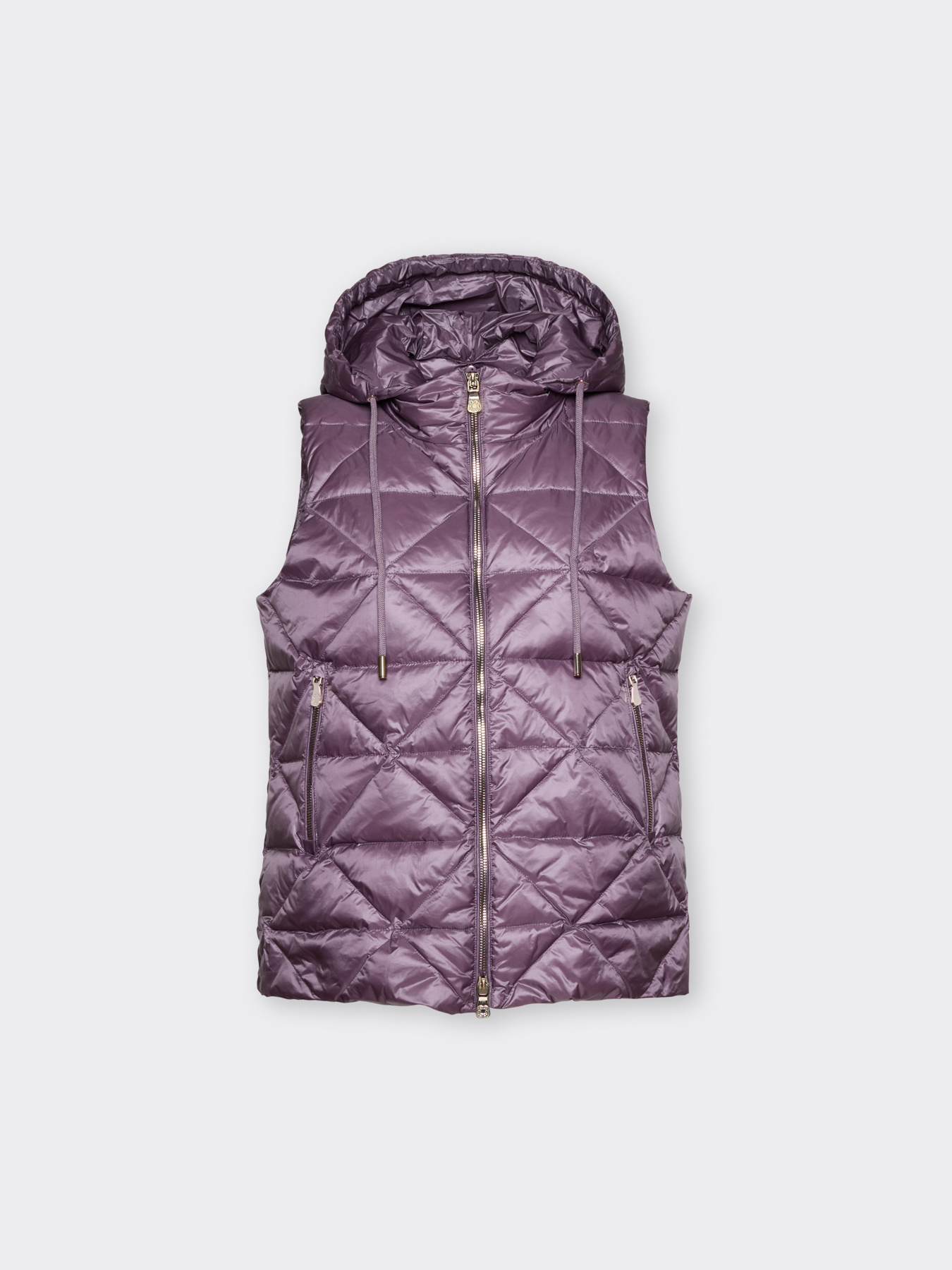 Lightweight sleeveless down jacket image number 0