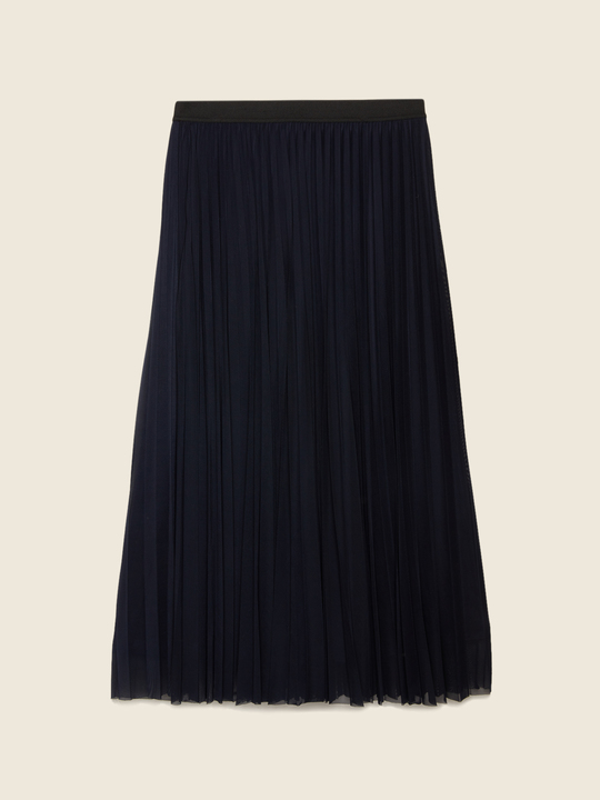 Elenamiro: Saia comprida em tule Azul_1