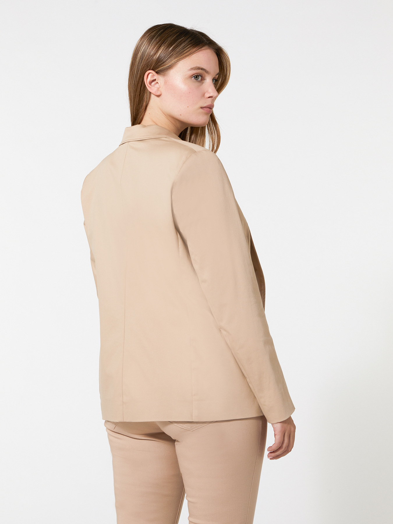 One button blazer jacket image number 2